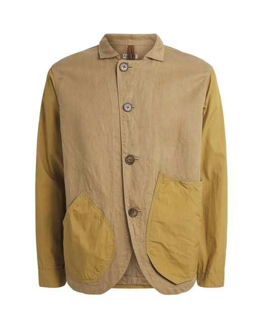 Kapital Natural Linen Ringoman Overshirt for men