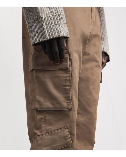 Represent Natural Cotton Cargo Pocket Trousers for men