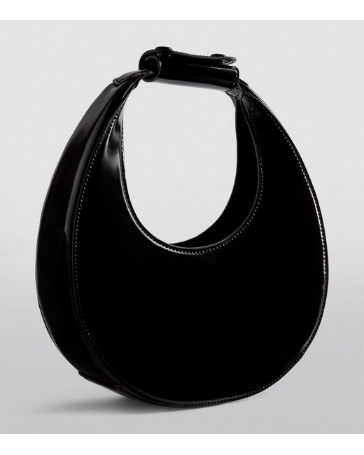 Staud Black Mini Moon Top-handle Bag