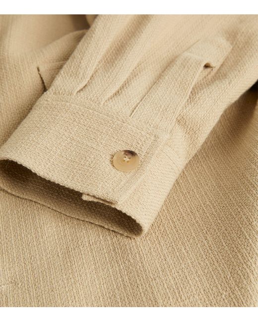 LE17SEPTEMBRE Natural Cotton Shirt for men
