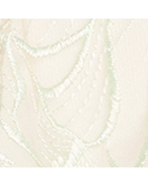 Kiki de Montparnasse Natural Lace Calla Lily Bandeau Bra
