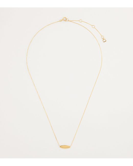 Astrid & Miyu Metallic Plain Pendant Necklace