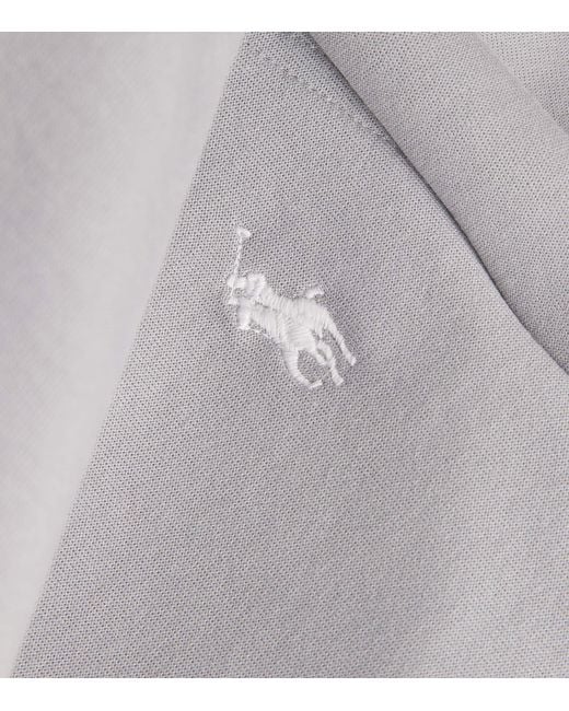 Ralph Lauren Gray Tech Knit Sweatpants for men