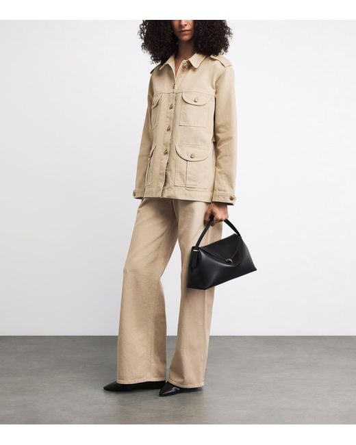 Blazé Milano Natural Nariida Sahariana Denim Jacket