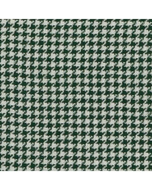 Burberry Green Wool-silk Houndstooth Scarf