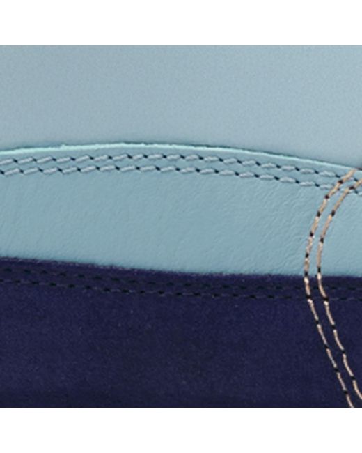 McQueen Blue Leather Ec1 Sneakers for men
