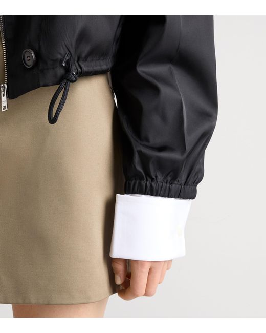 Prada Black Re-Nylon Blouson Jacket