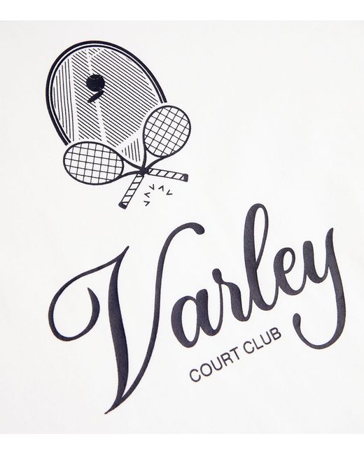 Varley White Graphic Coventry T-shirt