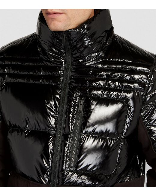 Moose Knuckles Down-filled Dugald Puffer Jacket in Black for Men | Lyst
