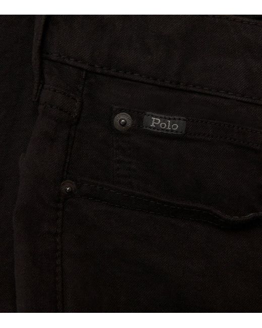 Polo Ralph Lauren Black Sullivan Slim Jeans for men