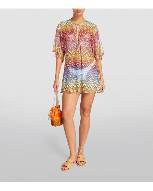 Missoni Pink Short Beach Cover-up