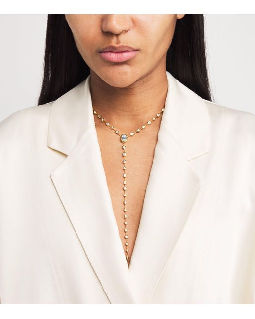 SHAY White And Diamond Illusion Necklace