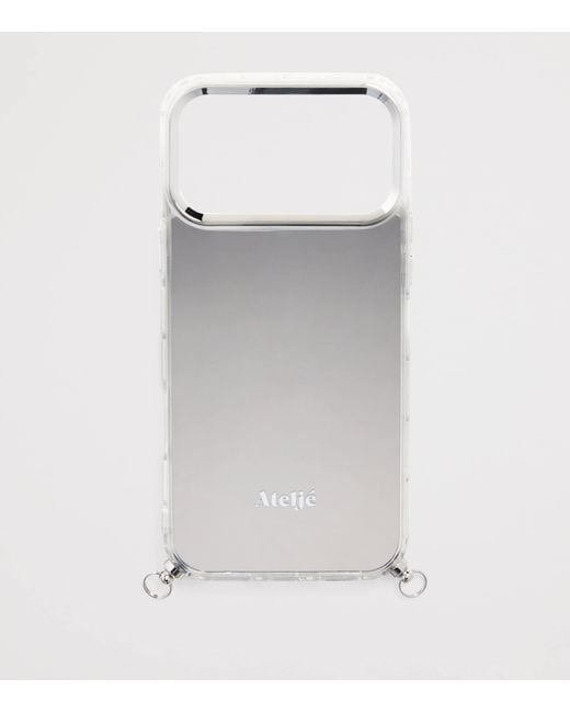 Atelje71 Pink Mirror Iphone 17 Pro Max Case