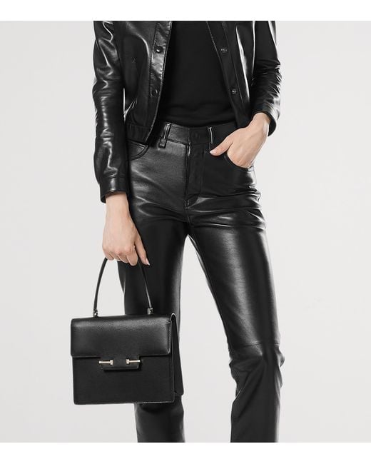 Tom Ford Black Small Aube Top-Handle Bag