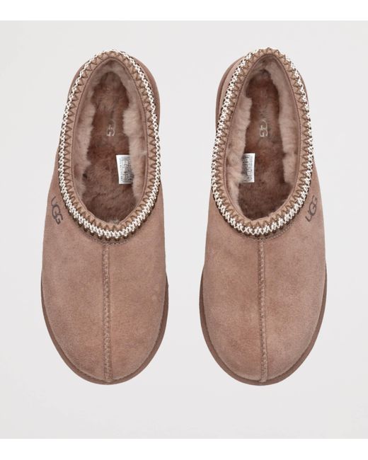 Ugg Brown Suede Tasman Ii Slippers for men