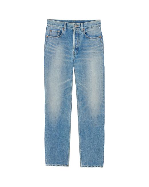 Saint Laurent Blue Mick Long Jeans for men
