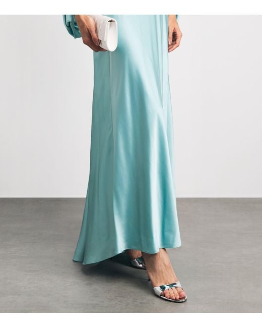 Roksanda Blue Silk Kami Maxi Dress