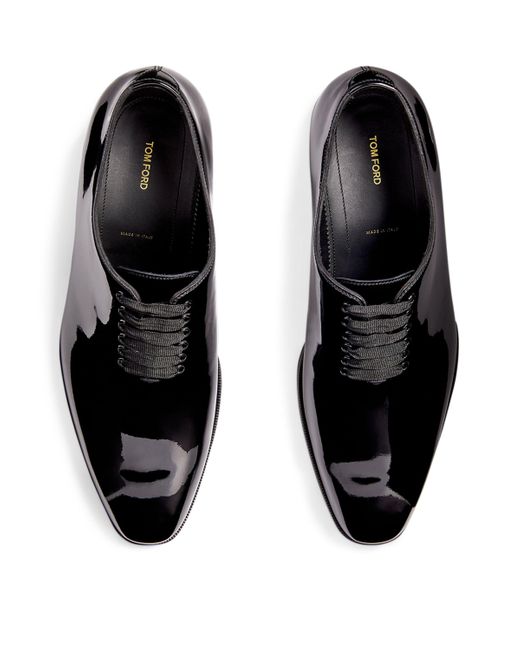 Tom Ford Black Patent Leather Ganni Formal Shoes for men