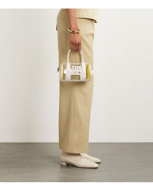 Marc Jacobs Metallic The Clear The Mini Duffle Bag