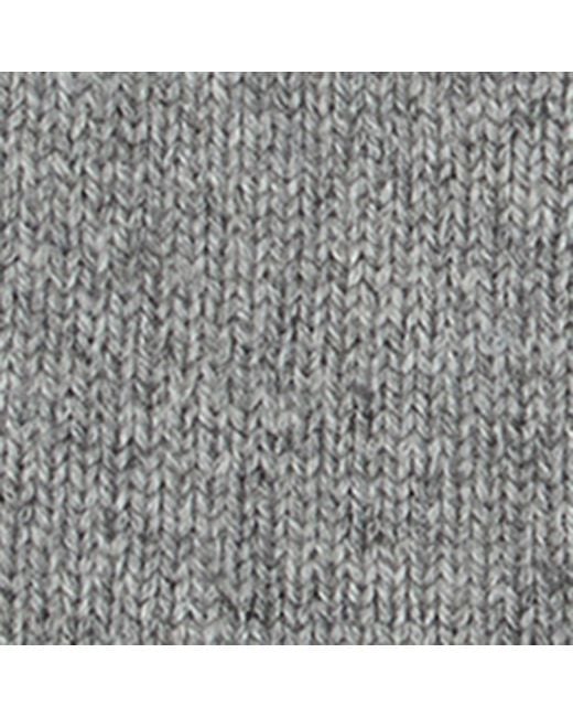 Brunello Cucinelli Gray Cashmere Gloves for men