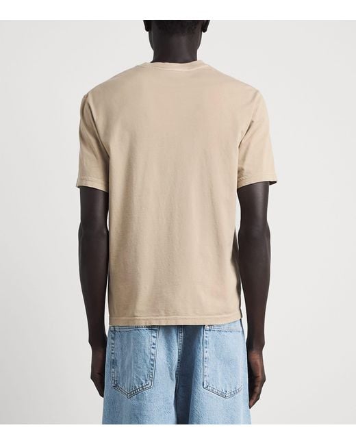 FRAME Natural Cotton T-Shirt for men