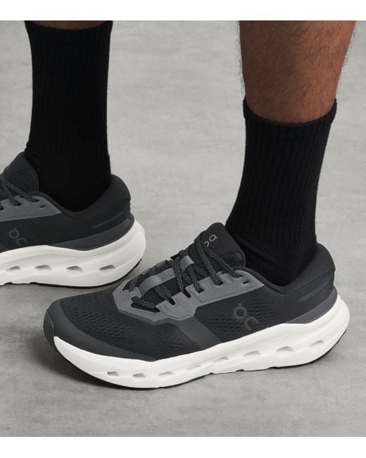 On Shoes Black Cloudrunner 3 Trainers for men