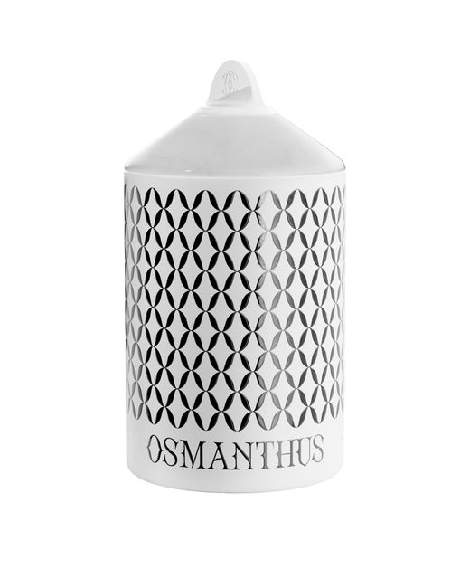 Commune White Osmanthus Lux Scented Candle With Cover