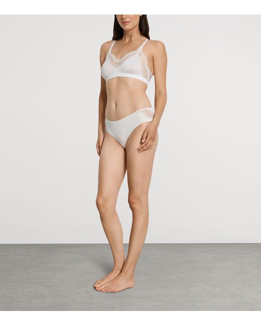 Hanro White Soft Cup Cira Bra