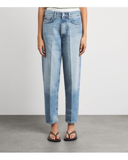 Agolde Blue '80S Vintage Taper Straight Jeans