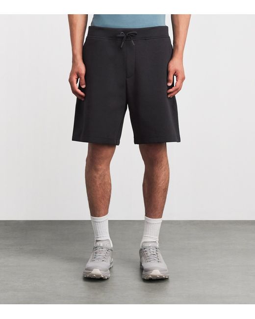 On Shoes Black Focus Tech Shorts for men