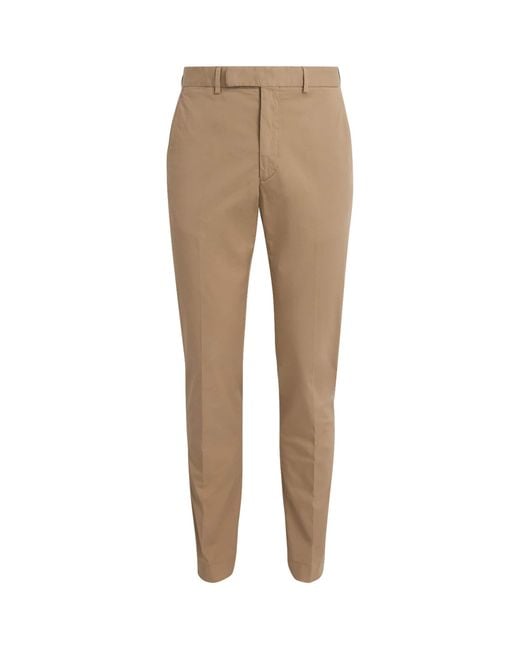 Ralph Lauren Natural Stretch-Cotton Eaton Chinos for men