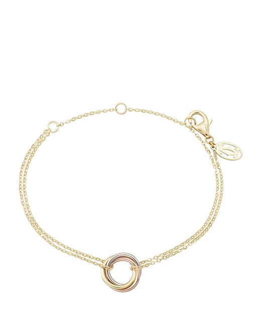 Cartier Metallic Mixed Trinity Bracelet