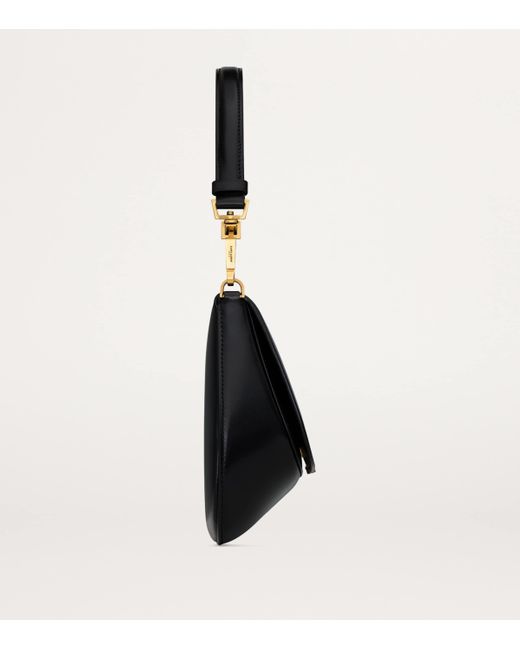 Saint Laurent Black Voltaire Top-Handle Bag