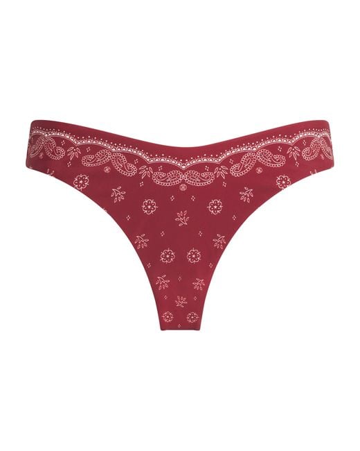 Devon Windsor Red Bandana Larissa Bikini Briefs