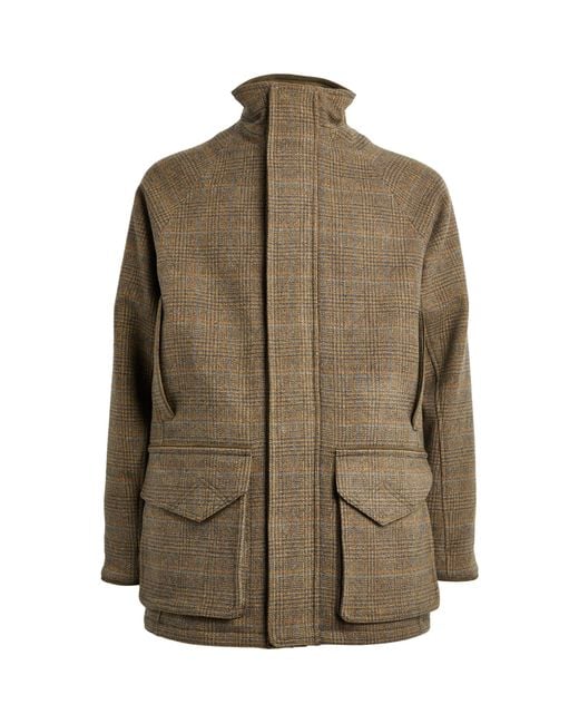 James Purdey & Sons Green Tweed Field Jacket for men