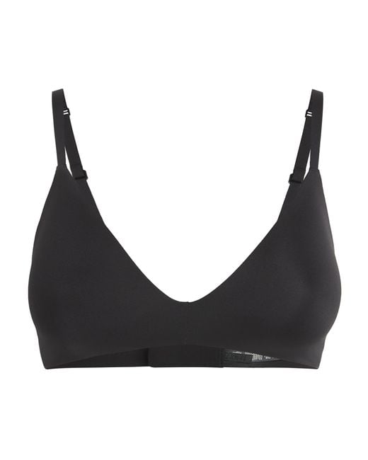 Skims Black Wireless T-Shirt Bra