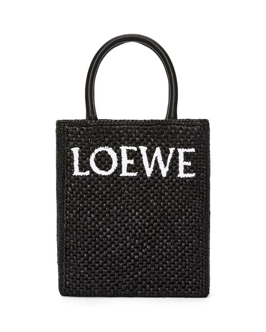 Loewe Black Woven A5 Tote Bag