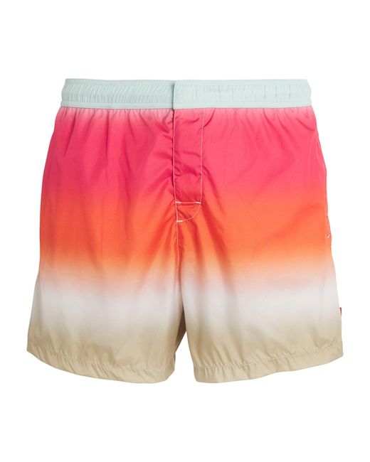 Missoni Pink Dégradé Print Swim Shorts for men