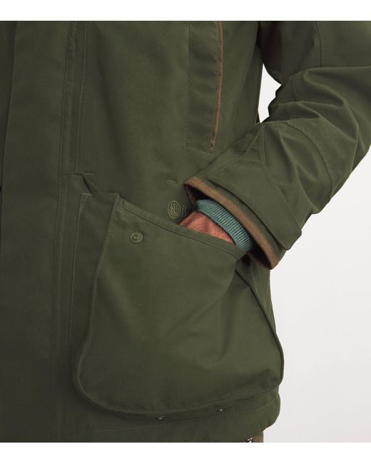 Beretta Green Waterproof Tempesta Jacket for men