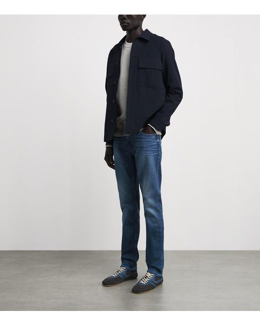 PAIGE Blue Slim Jeans for men