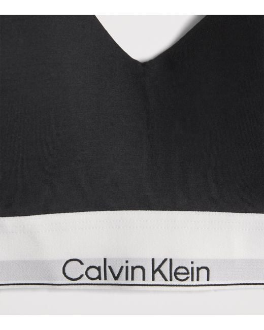 Calvin Klein Black Maternity Icon Bralette