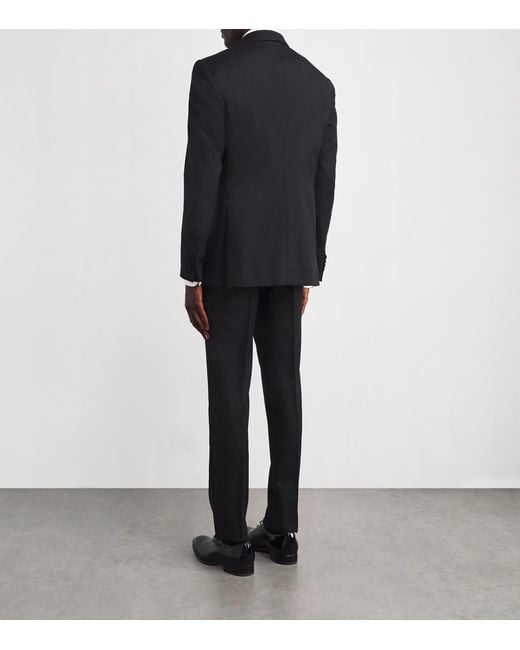 Pal Zileri Black Wool 2-Piece Tuxedo for men