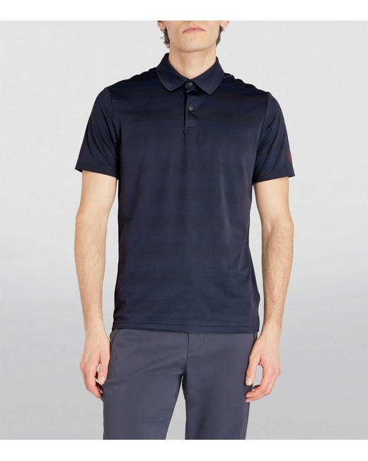 Bogner Blue Striped Polo Shirt for men