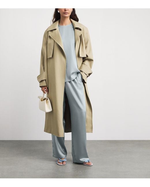 Stylein Gray Meike Wide-Leg Trousers