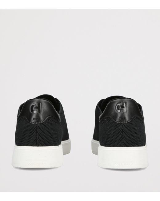 Cole Haan Black Grandprø Luxe Slip-On Sneakers for men