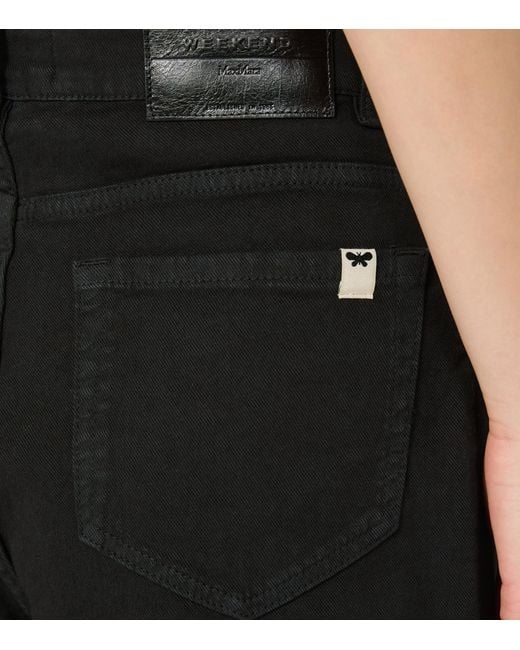 Weekend by Maxmara Black Wide-Leg Jeans