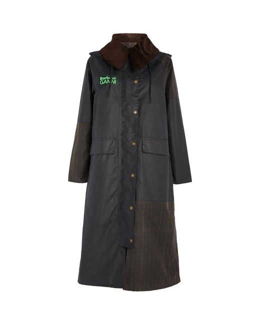 Barbour mens cheap burghley waxed coat