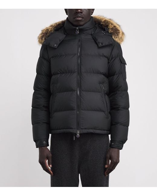 Moncler Black Down Mayaf Puffer Jacket for men