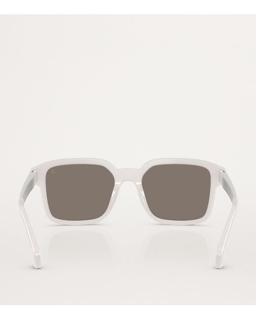Moncler Gray Acetate Quaderna Me6006 Sunglasses