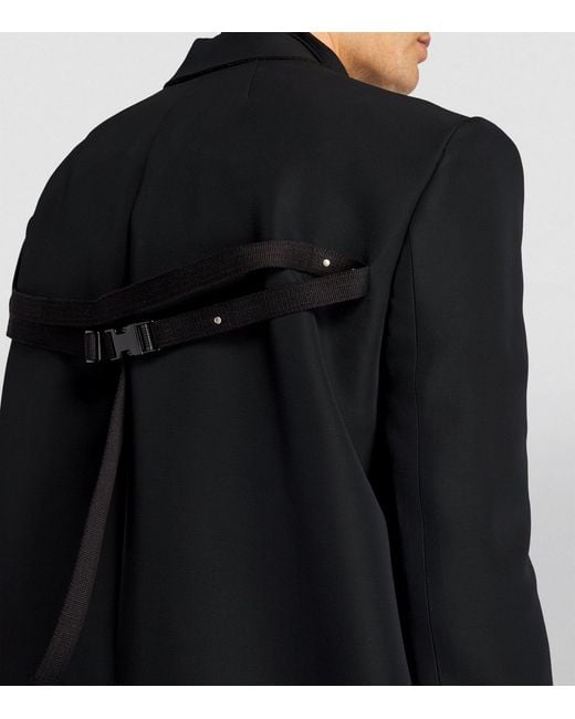 Rick Owens Jumbo Tatlin Tailored Coat in Black for Men | Lyst UK